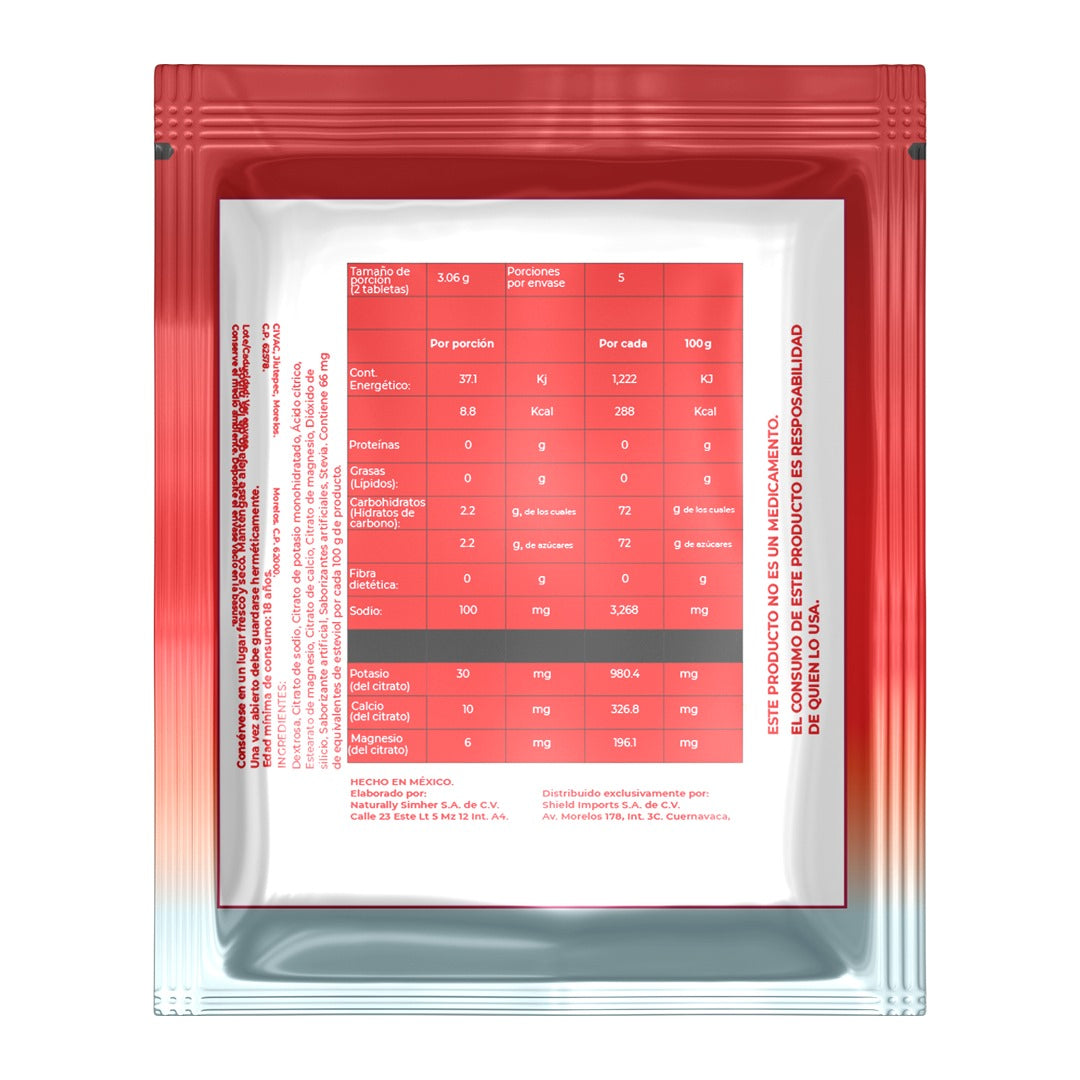 Salties Masticables c/10 c/16 pz FRUTOS ROJOS