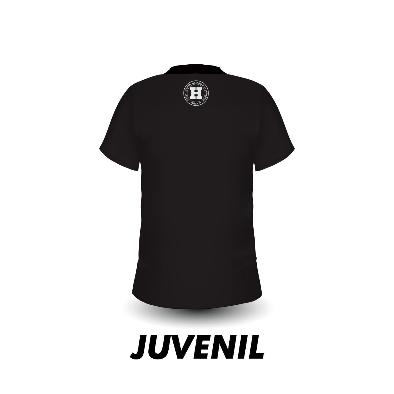 Playera Institucional Tecnológica Juvenil B/N 2024 - COLEGIO ALEMÁN